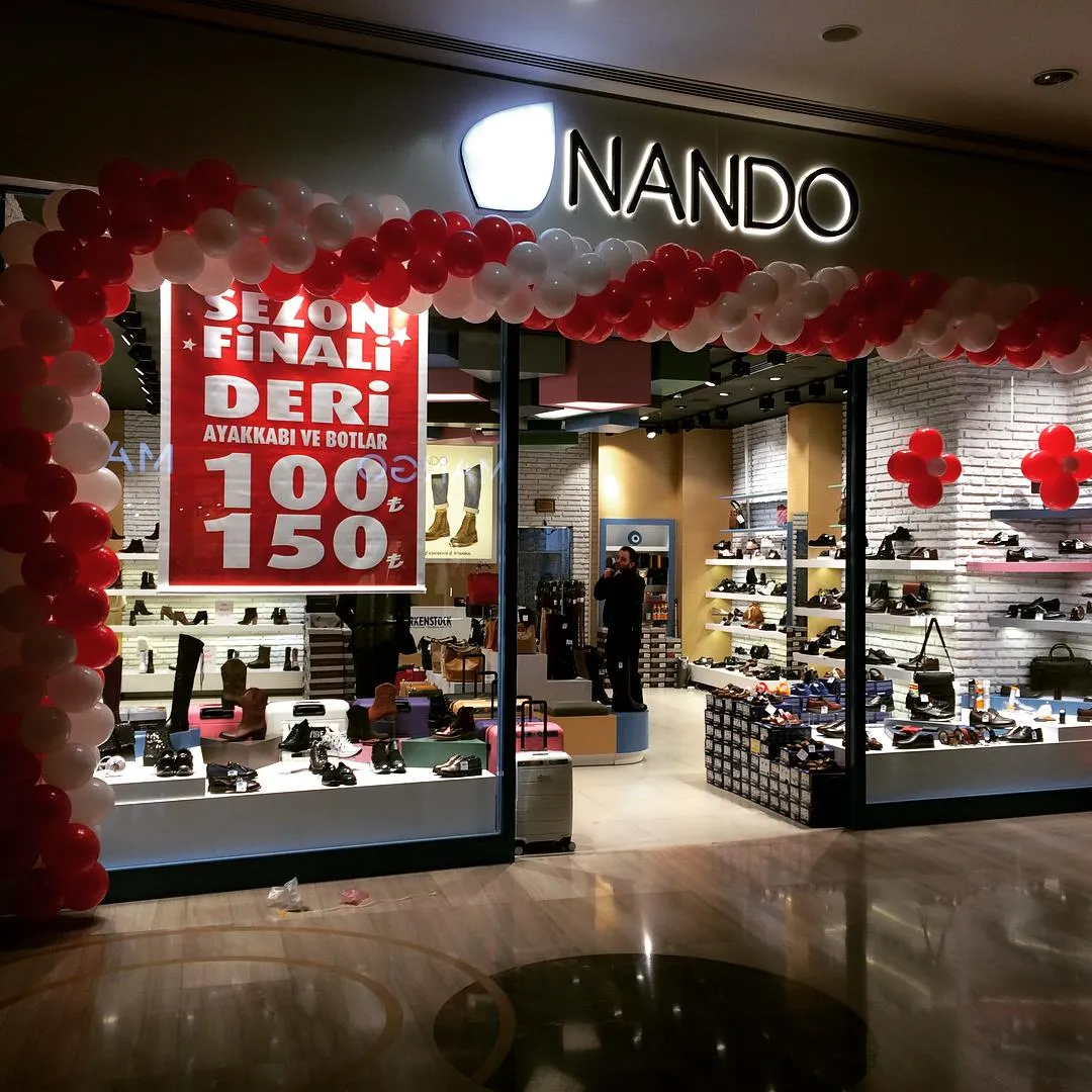 Baby shower vitrin balon süsleme