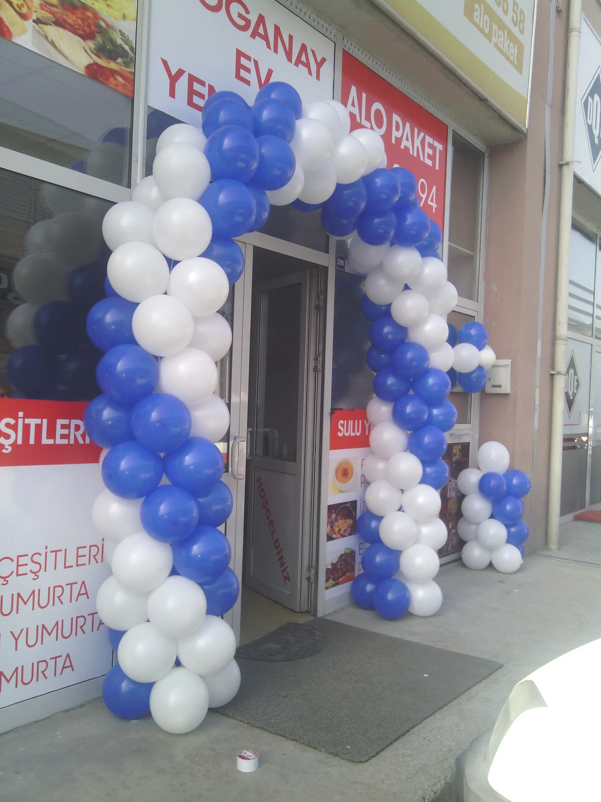 Kurumsal etkinlik balon süsleme